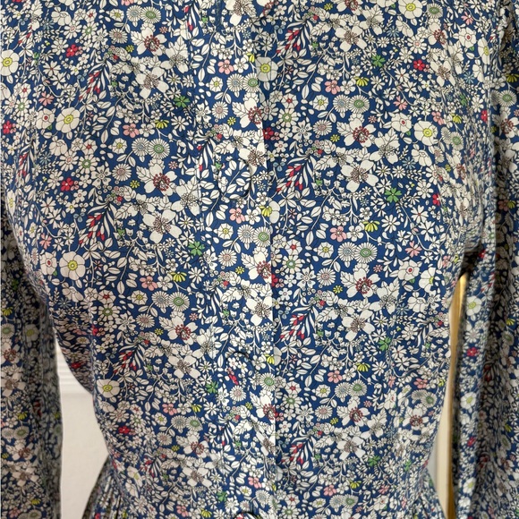 J.Crew | Liberty of London Floral Button-Front Dress (8) - Picture 4 of 8